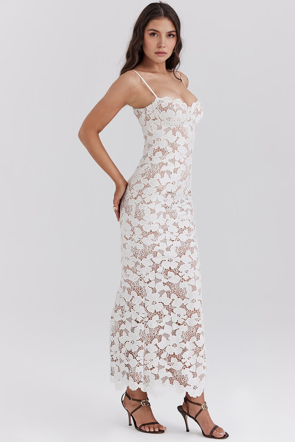 Sukienka Evangeline - Haftowana Maxi