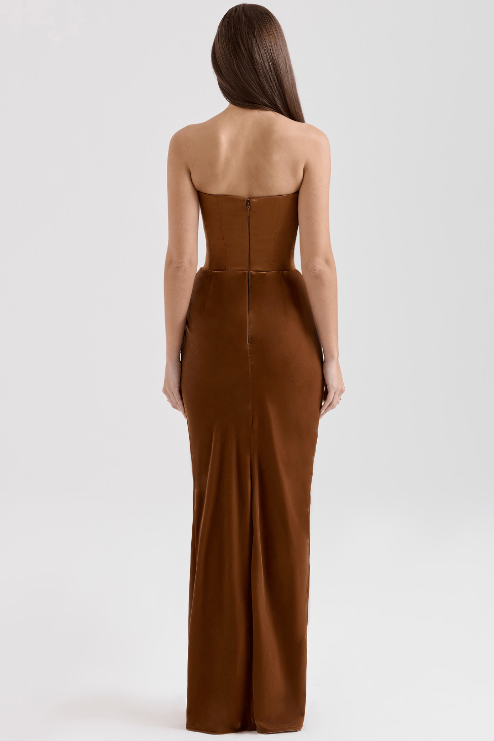Sukienka Serene – Elegancja w Satynie