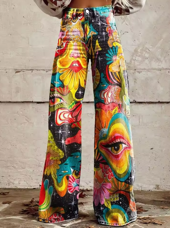 Cicha Klasa | Boho Vintage Trousers for a Stylish Bohemian Look