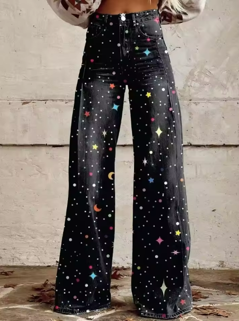 Cicha Klasa | Stylowe Boho Vintage Spodnie dla Eleganckich Kobiet
