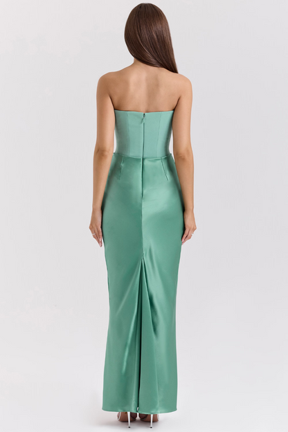 Sukienka Serene – Elegancja w Satynie