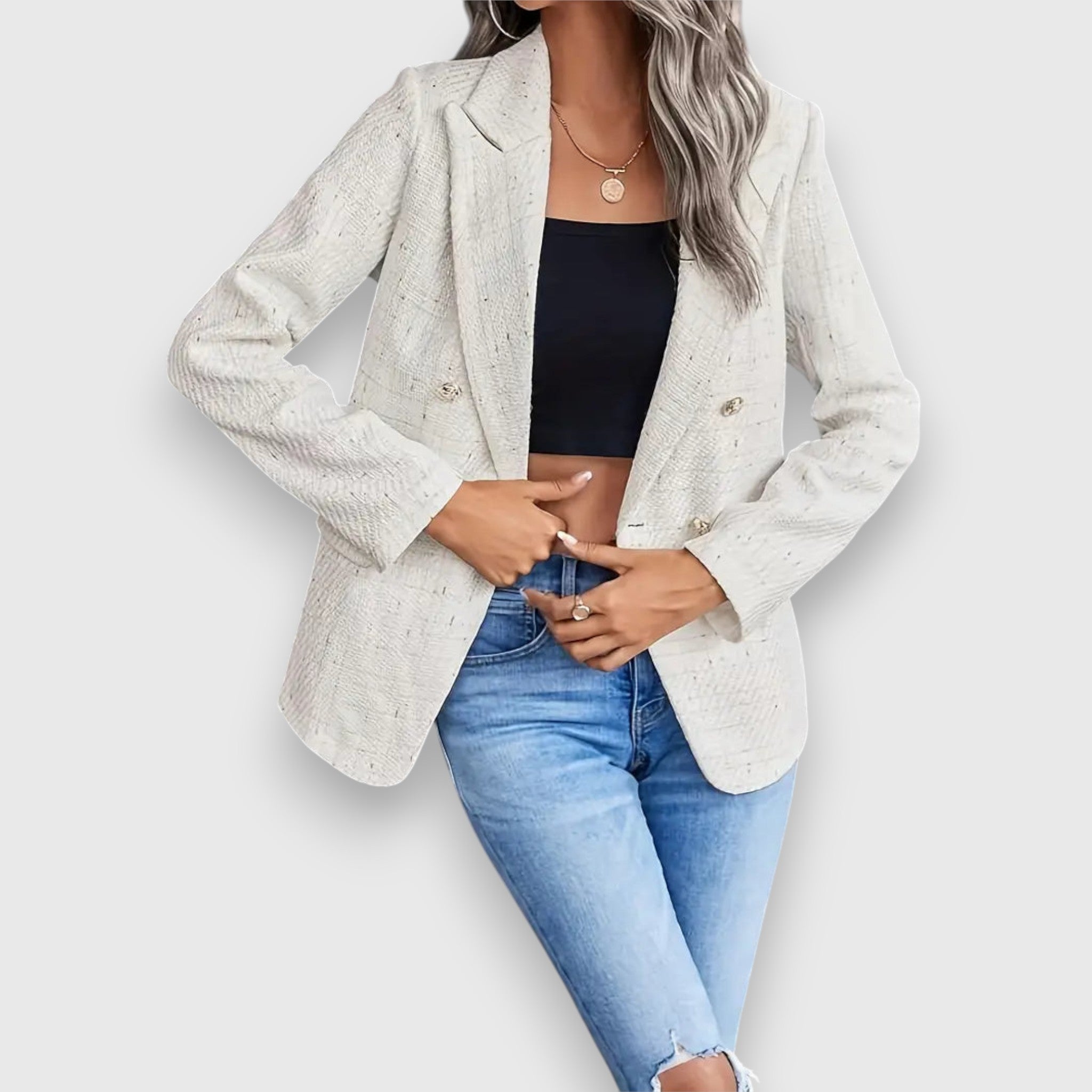 Zara – Tweed Blazer