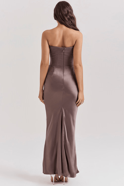 Sukienka Serene – Elegancja w Satynie